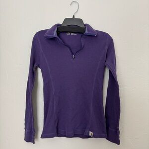 Women’s carhartt Purple half zip
